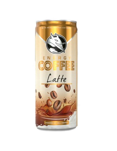 Hell coffee latte 250mll (24und)